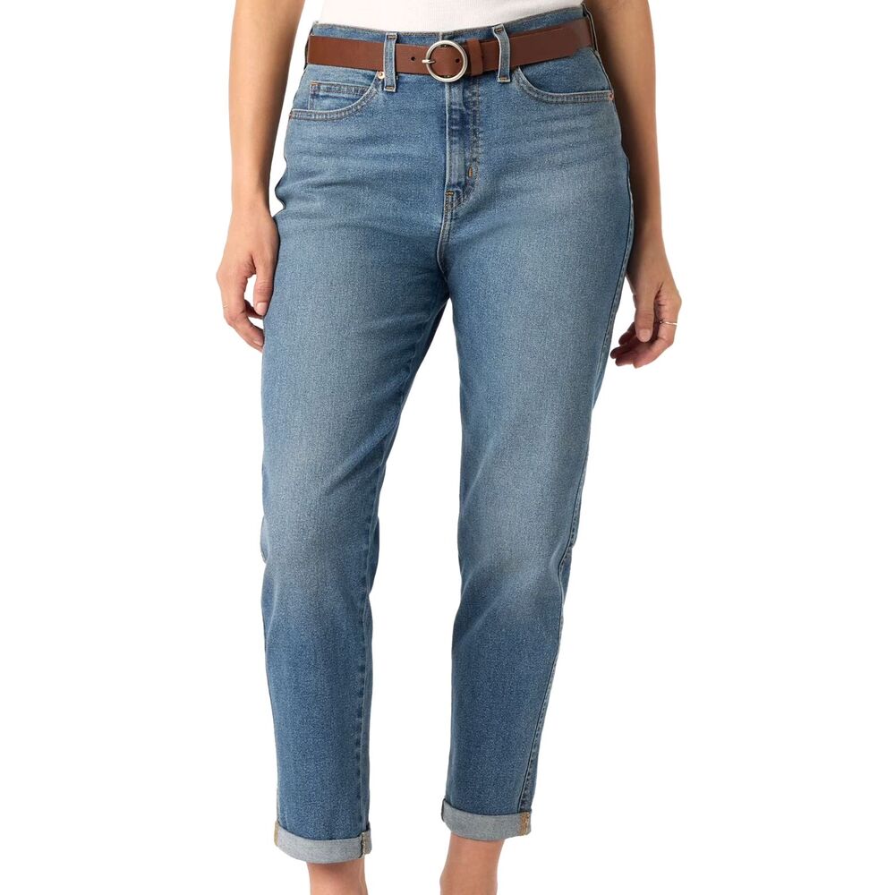 Signature by Levi Strauss Boyfriend Jeans Women’s Size 8 W29 Light Wash Denim